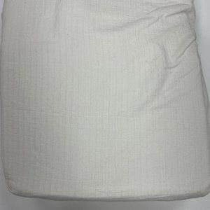 Pottery Barn Teen Organic Soft Duvet Cover Twin White